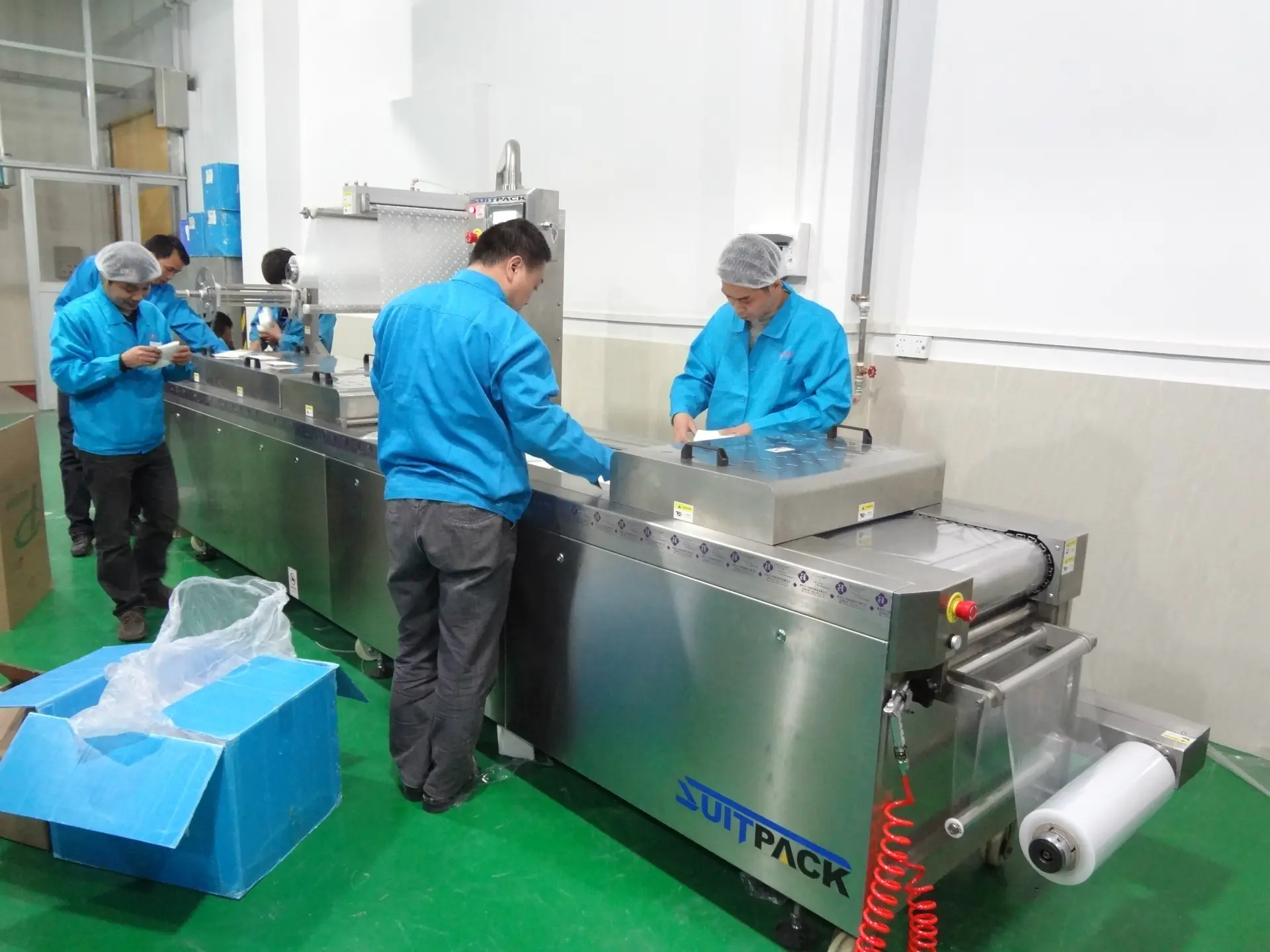 Sanitary napkin machinery